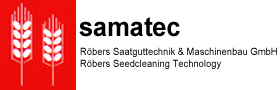 Logo Samatec - Röber's Saatguttechnik & Maschinenbau GmbH