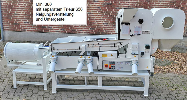 Labor-Saatgutreinigung Typ MINI 380